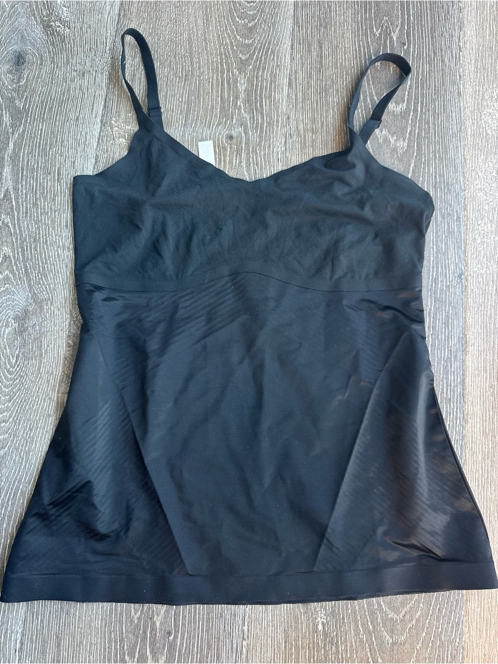 SPANX Black Seamless Shapewear Cami 0681